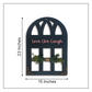 Live Love Laugh Window Wall Art