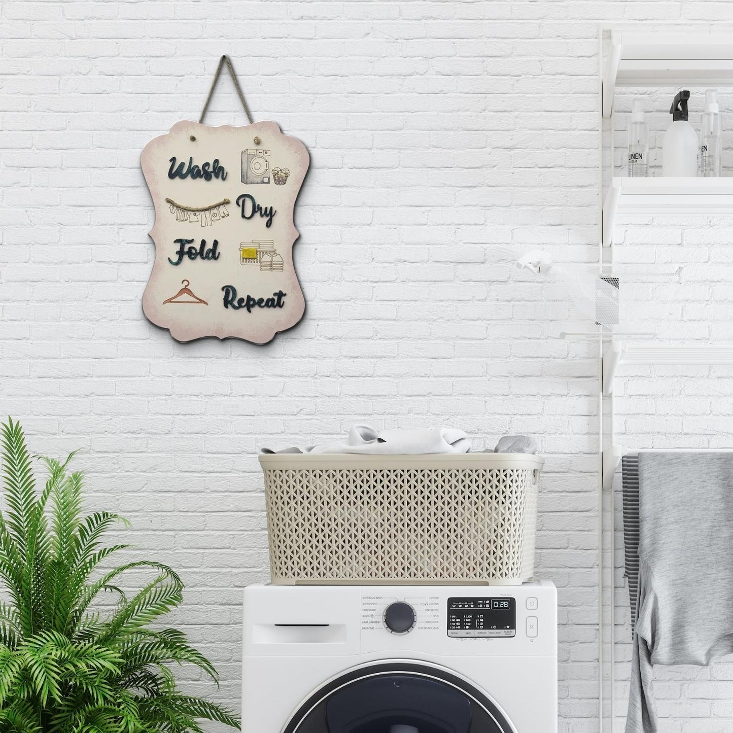 Laundry Signage Home Décor Art