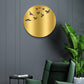 Flying Birds Moon 3D Wooden Wall Hanging Decor