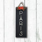 3D Wooden Paris Wall Decor Art-Black