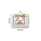 Hey Gorgeous 3D Wooden Wall Art With Iron Mesh, Artificial Flowers, and Ribbon Bow