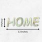 HOME Capital & Bold 3D Laser Letters