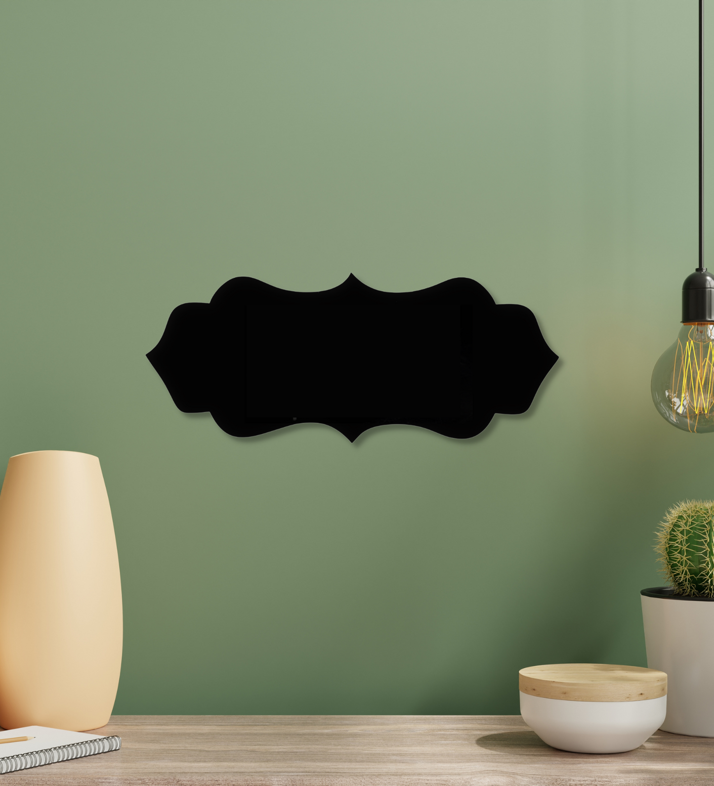 Unique Design Black Board For Kitchen or Gallery Wall