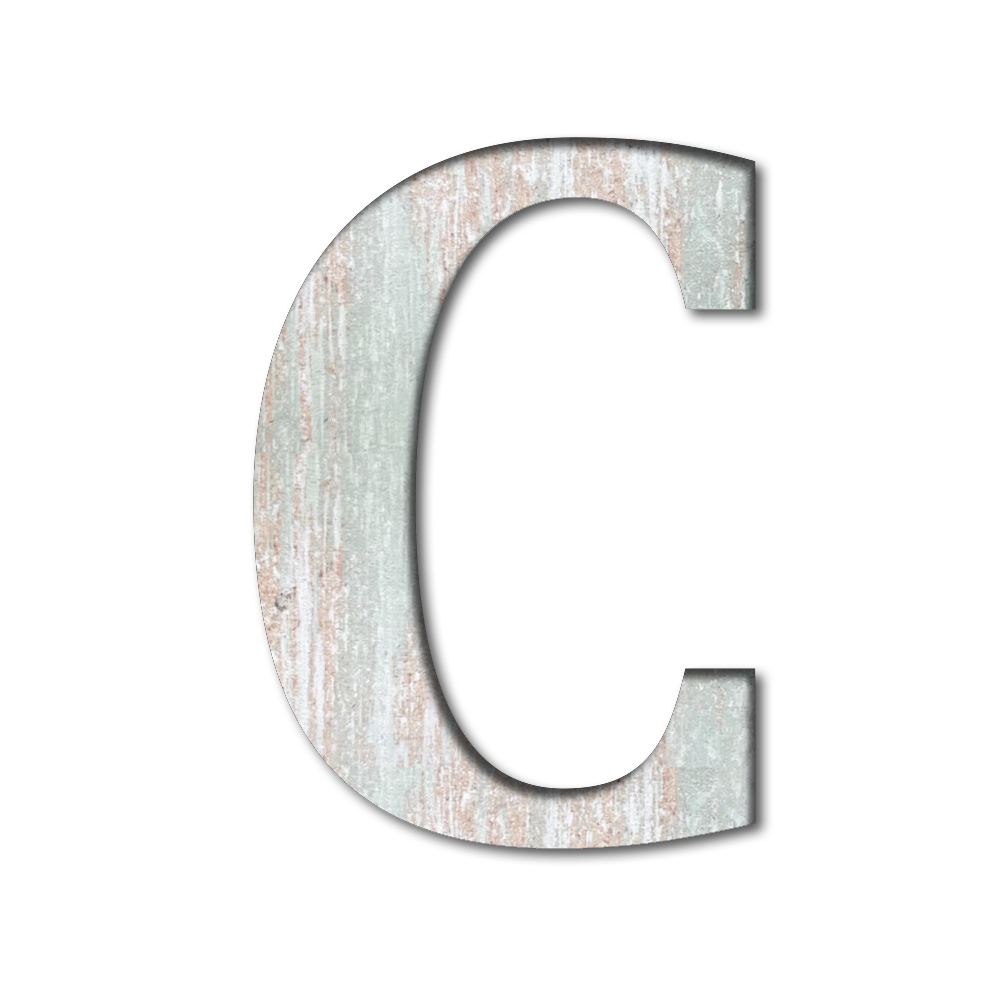 A To Z Wooden Alphabet , Numbers, and Signs For Study Room and Office Décor