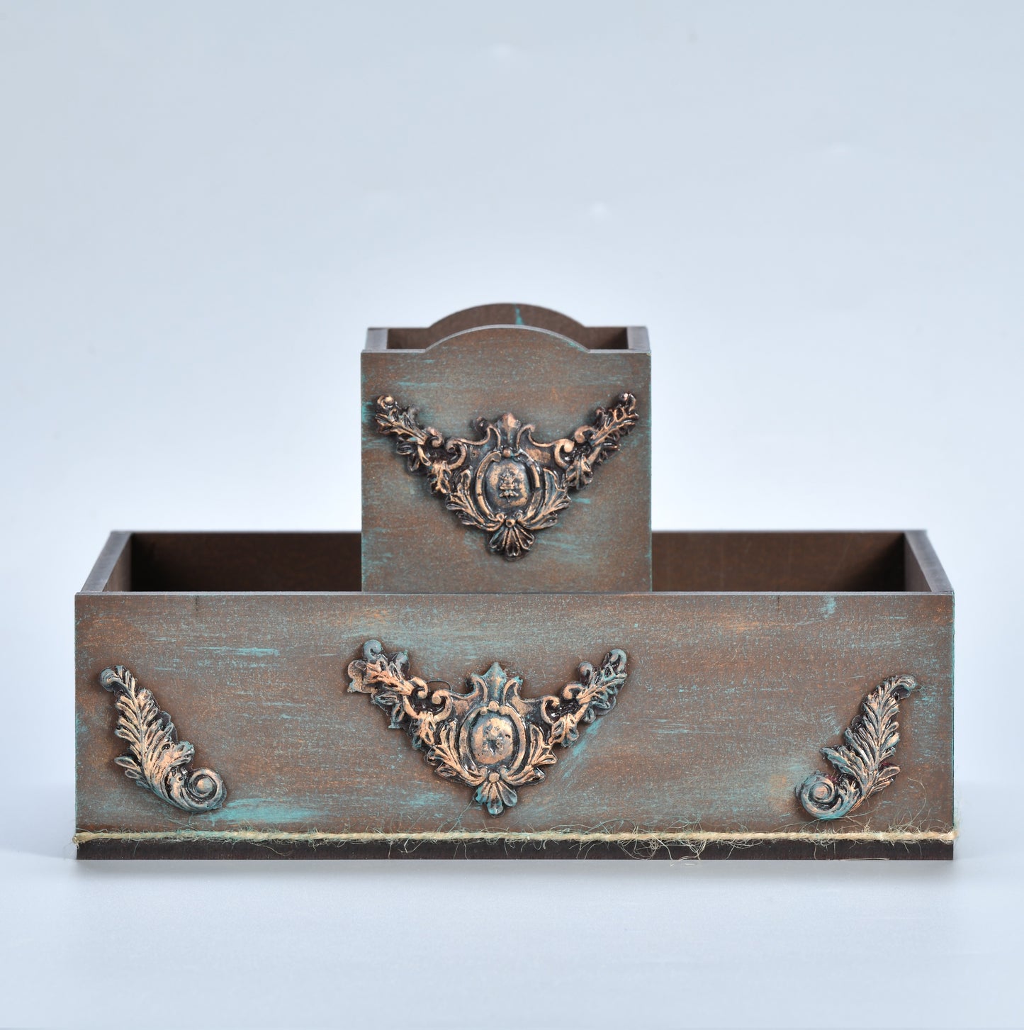 Vintage Multipurpose Storage Tray and Holder