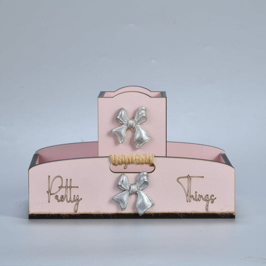 Pretty Things Tray and Hey Beautiful Holder Multipurpose Combo