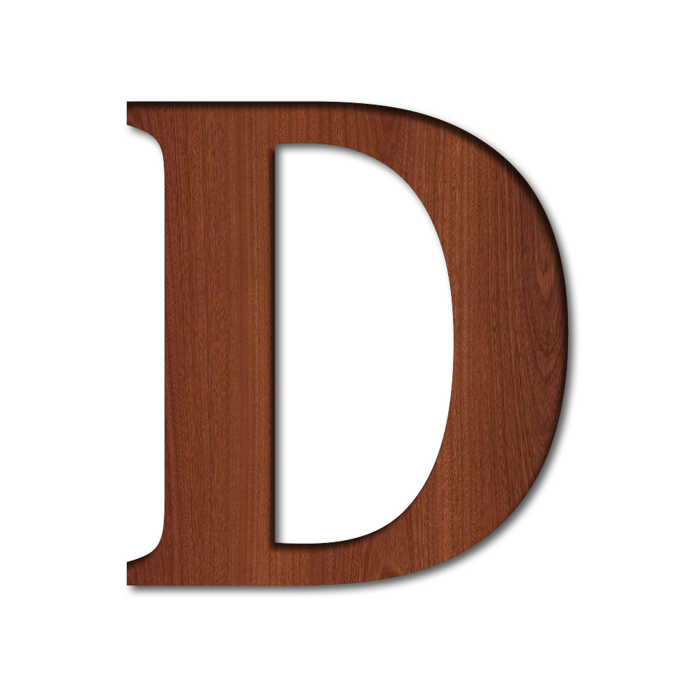 A To Z Wooden Alphabet , Numbers, and Signs For Kids Room & Nursery Décor