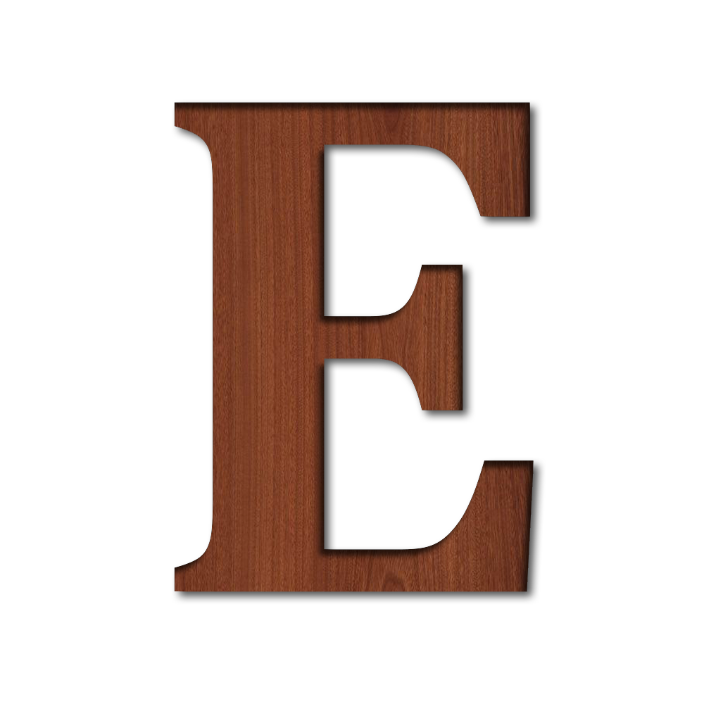 A To Z Wooden Alphabet , Numbers, and Signs For Study Room & Office Décor