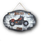 3D Hand Painted Bikers Club Wall Art