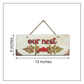 Our Nest Quote Rustic Vintage Wooden Door or Wall Hanging