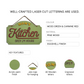 Mom's Kitchen Wooden Wall Hanging