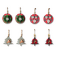 Set of 8 Christmas Decoration Hanging