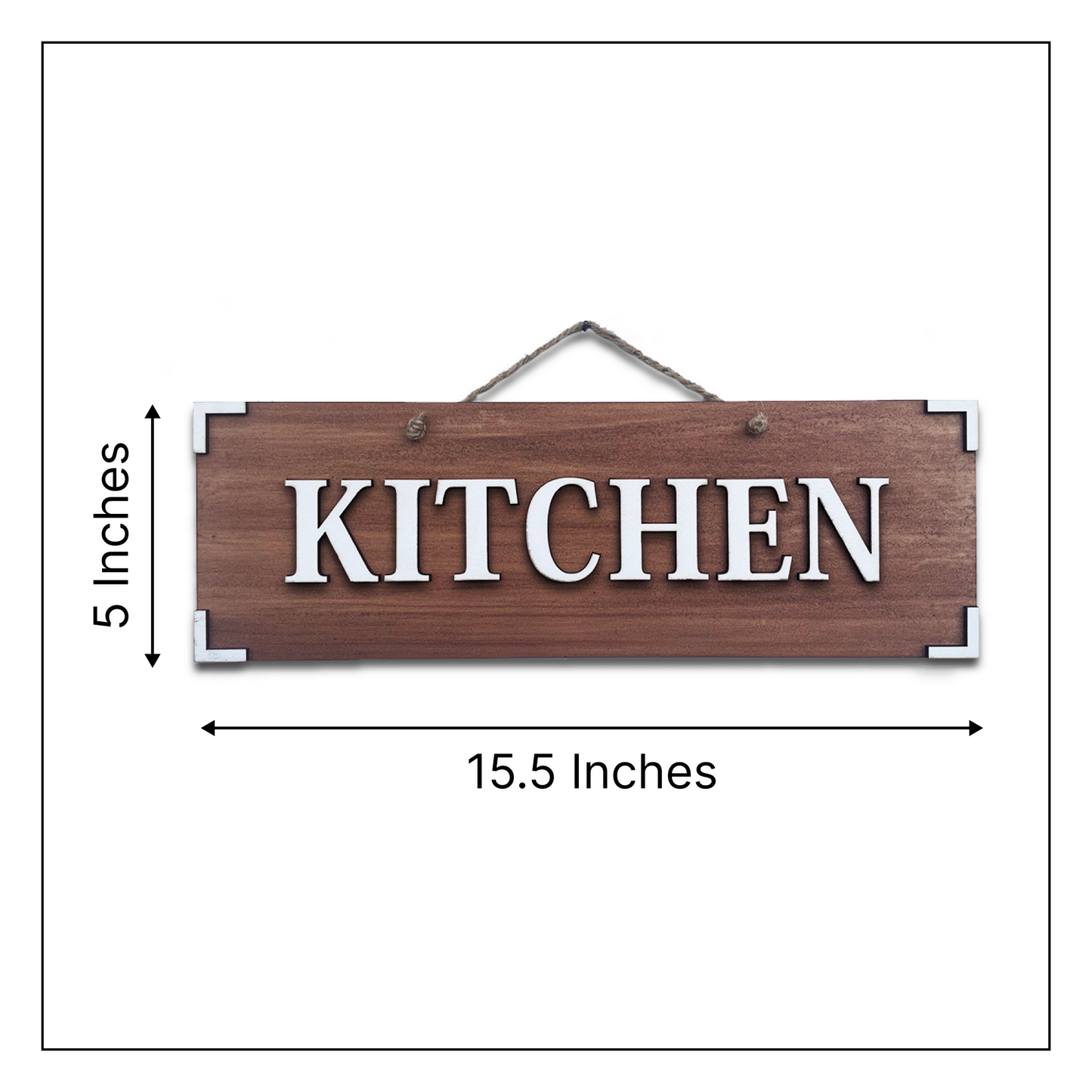 Kitchen Wooden Hanging Sign Board