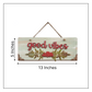 Good Vibes Quote Rustic Vintage Wooden Door or Wall Hanging