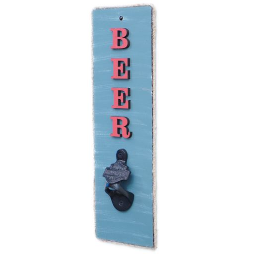 Beer Opener Rustic Blue