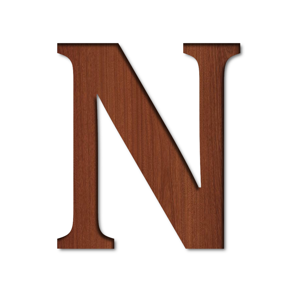 A To Z Wooden Alphabet , Numbers, and Signs For Kitchen Décor