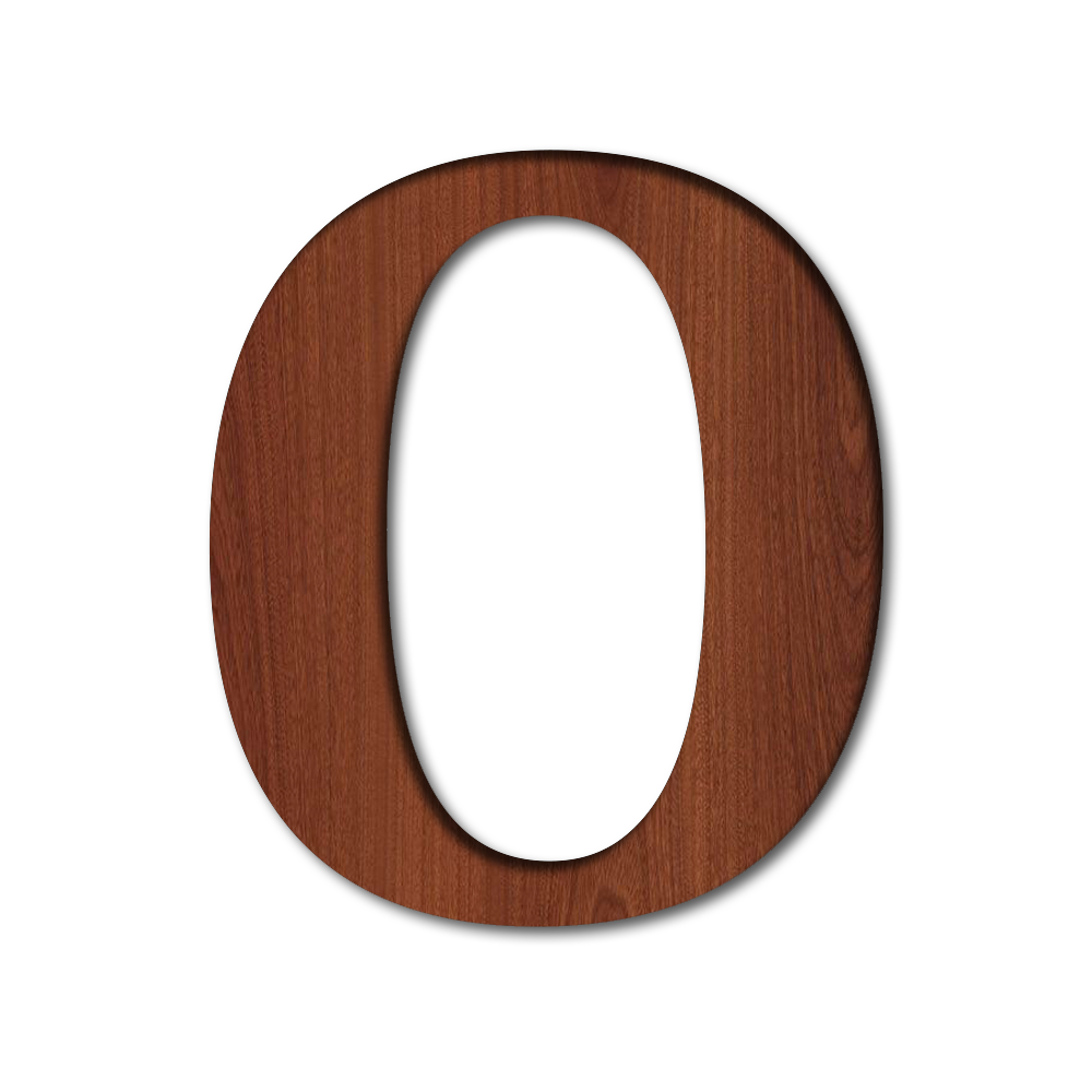 A To Z Wooden Alphabet , Numbers, and Signs For Study Room & Office Décor