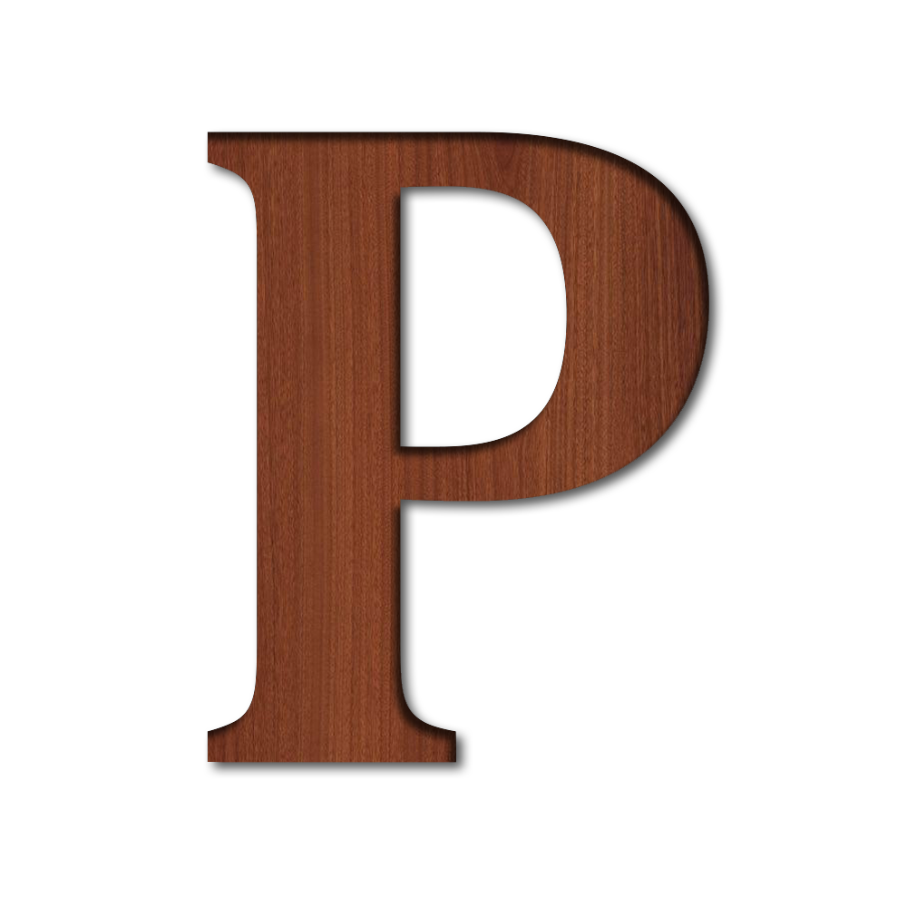 A To Z Wooden Alphabet , Numbers, and Signs For Study Room & Office Décor