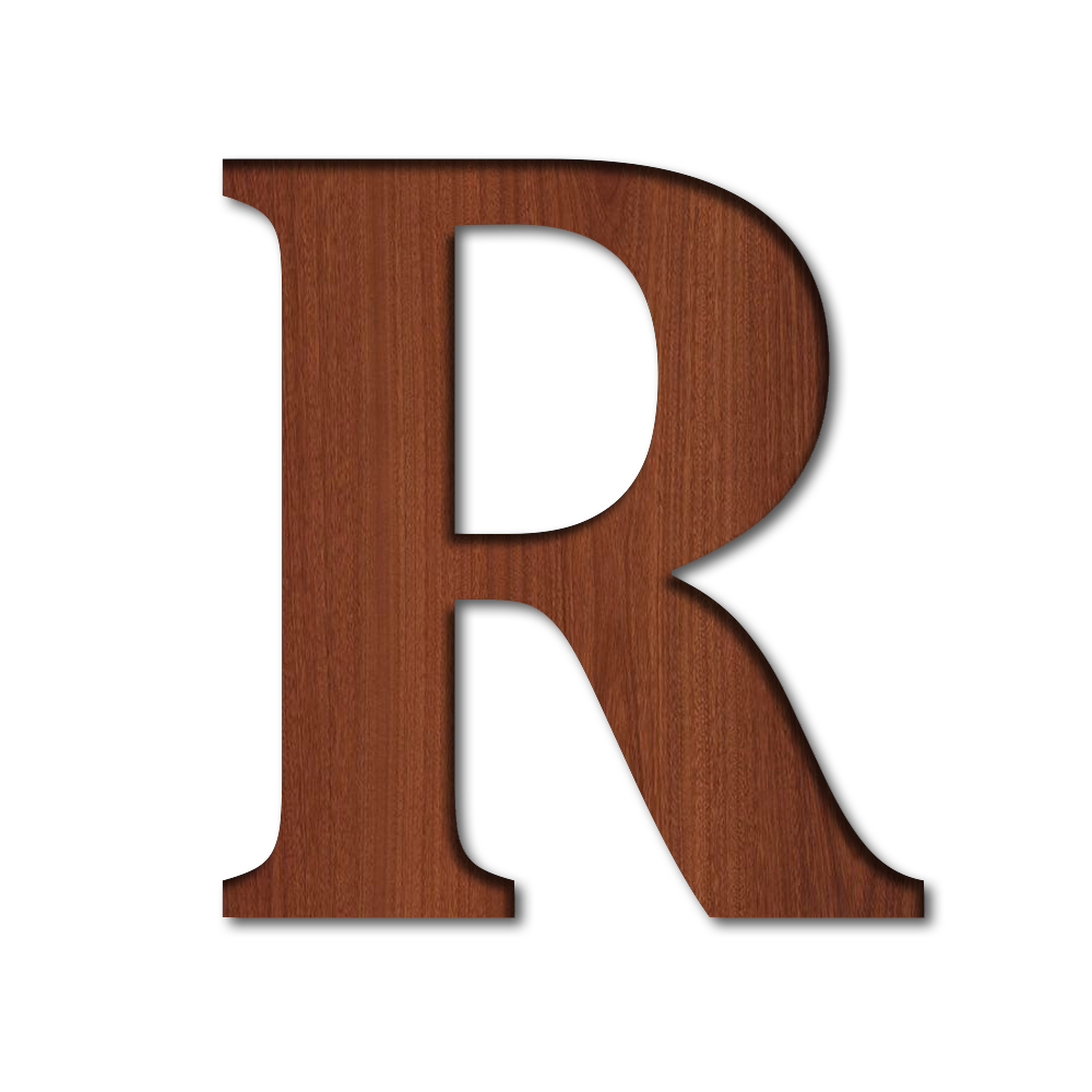 A To Z Wooden Alphabet , Numbers, and Signs For Kids Room & Nursery Décor