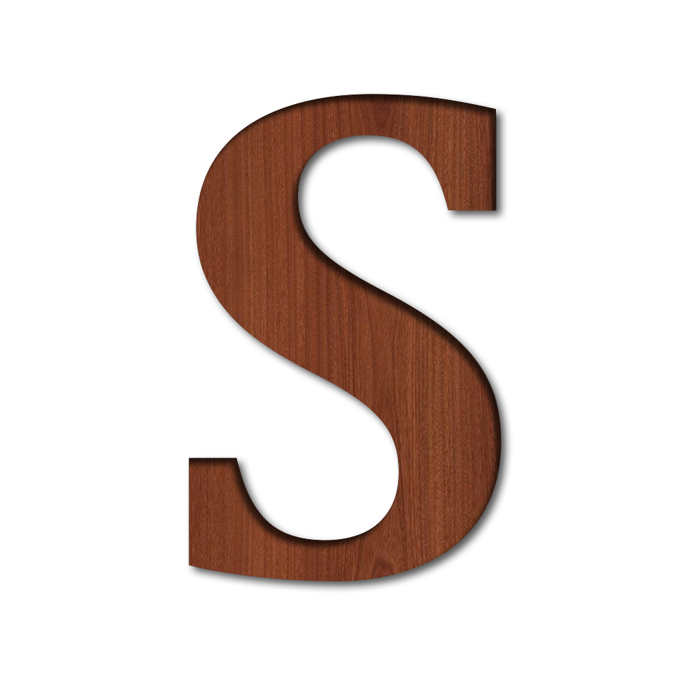 A To Z Wooden Alphabet , Numbers, and Signs For Kids Room & Nursery Décor