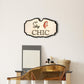 3D Wooden Framed Stay Chic Wall Decor Art