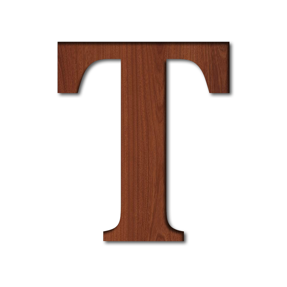 A To Z Wooden Alphabet , Numbers, and Signs For Kids Room & Nursery Décor