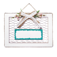 Blessed Knitted 3D Wooden Wall Art With Wire Mesh & Bow-Personalized