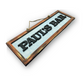 Hand Painted Rectangular Nameplate