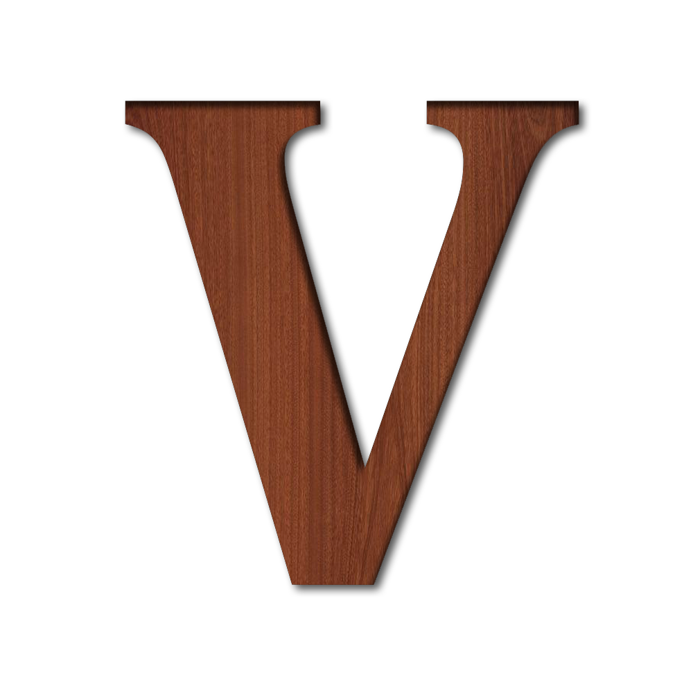 A To Z Wooden Alphabet , Numbers, and Signs For Study Room & Office Décor