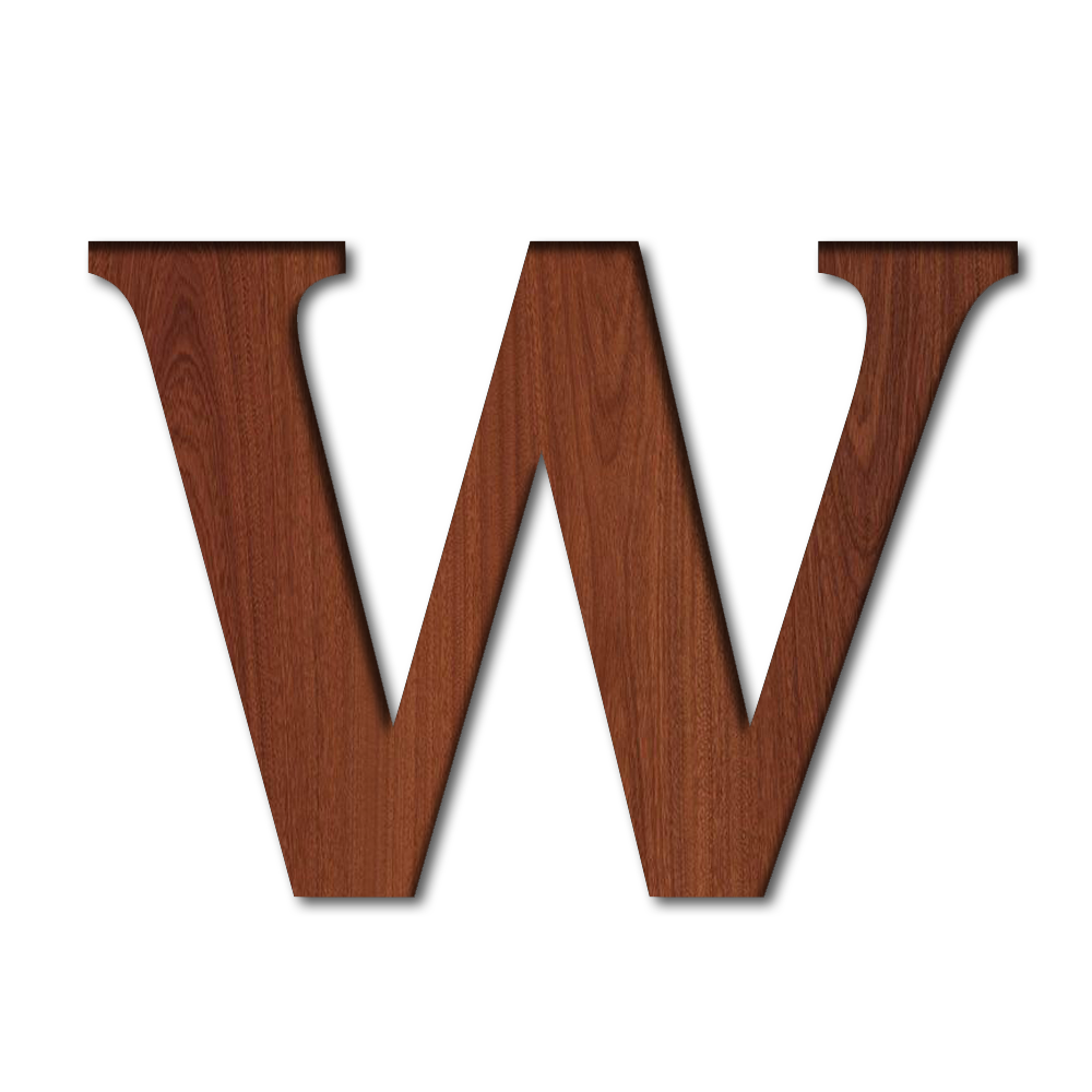 A To Z Wooden Alphabet , Numbers, and Signs For Kids Room & Nursery Décor