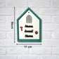 Home Sweet Home Key Holder Wall Art