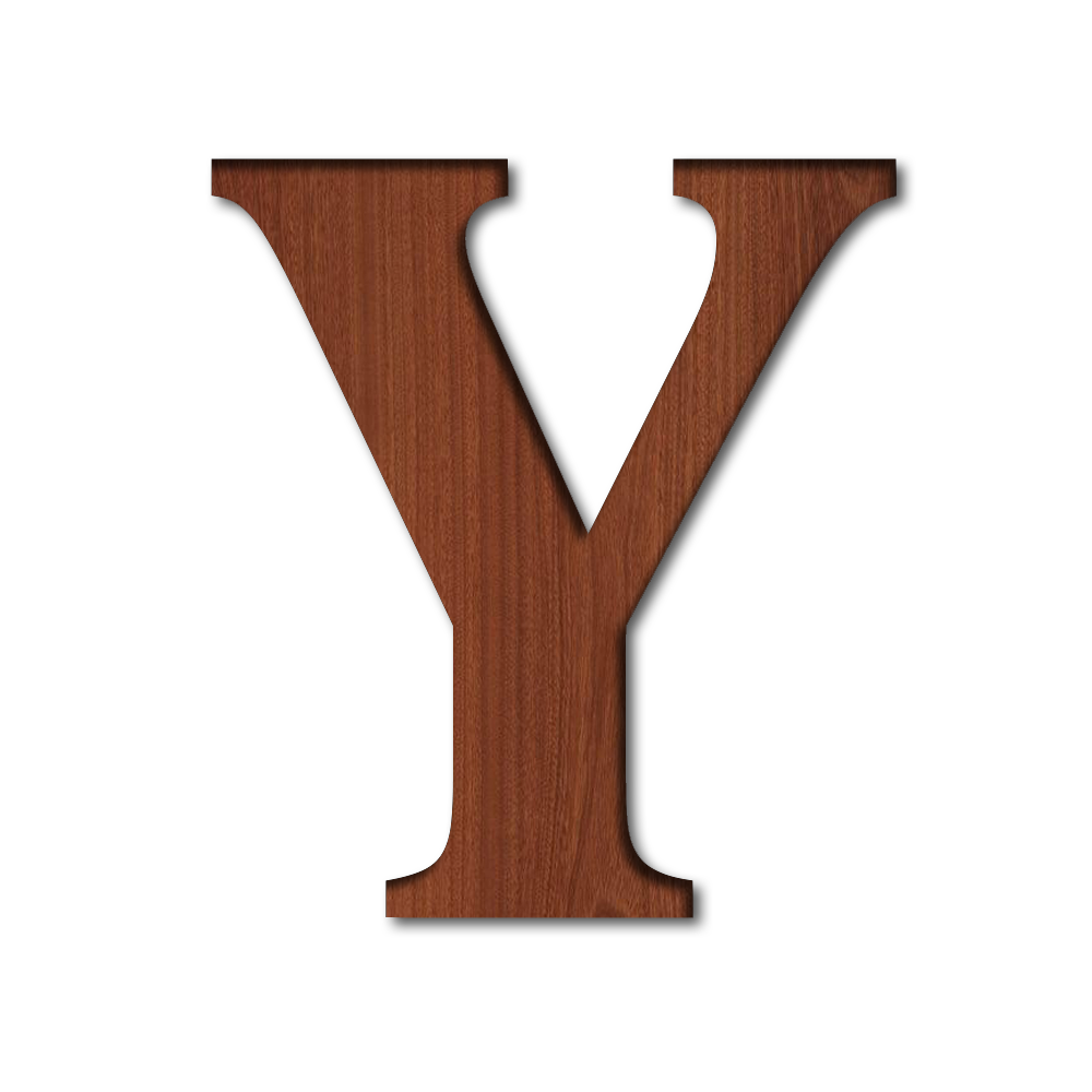 A To Z Wooden Alphabet , Numbers, and Signs For Home Décor, Art, and Craft Brown