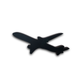 3D Laser Cut Airplane Wall Art