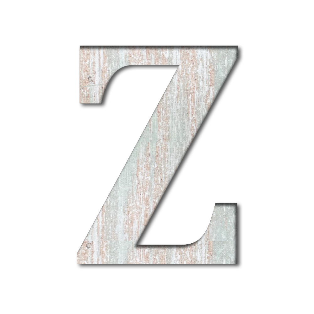 A To Z Wooden Alphabet , Numbers, and Signs For Kids Room and Nursery Décor