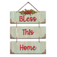 Thankful Grateful Blessed 3 Layer Decorative Wall Art