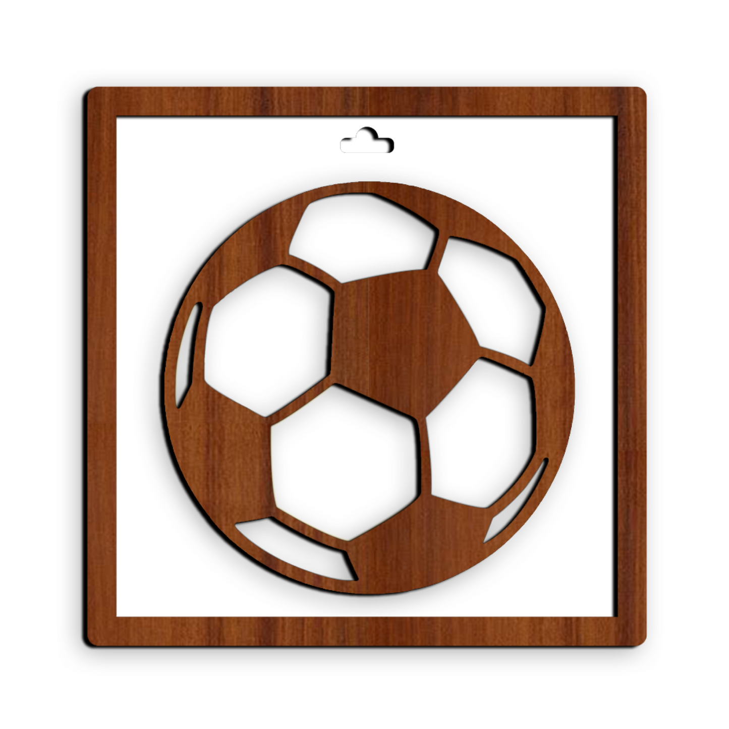 Soccer Framed Wooden Wall Art