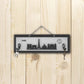 Paris Skyline Wall Décor With 2 Key Holders