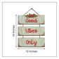 Thankful Grateful Blessed 3 Layer Decorative Wall Art