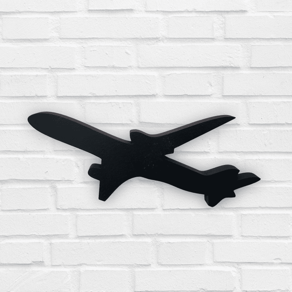 3D Laser Cut Airplane Wall Art – Chalk My Theme