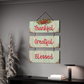 Our Happy Place 3 Layer Decorative Wall Art